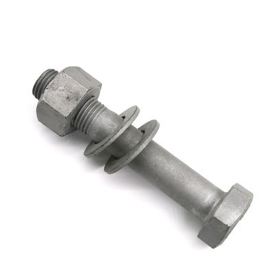گل میخ داغ گالوانیزه گل میخ کشویی پیچ پیچ ASTM A325