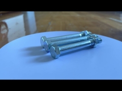 SAE J429 درجه 2 پیچ شش گوش گالوانیزه با رزوه جزئی